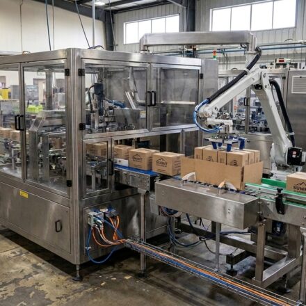 wrap around case packer