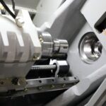 swiss type automatic lathe machine