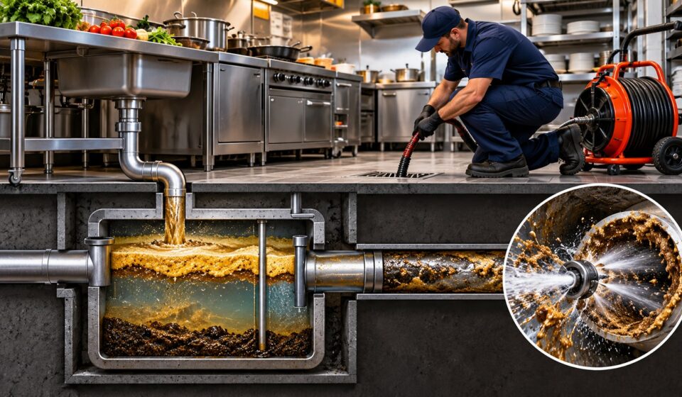 Commercial Kitchen Grease Interceptor Service